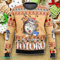 My Neighbor TOTORO Friends Ugly Christmas Sweater Luxurious Gift For Loved Ones