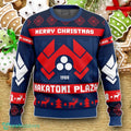 Nakatomi Plaza Die Hard Ugly Christmas Sweater Luxurious Gift For Loved Ones