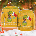 Nashville Predators Grinch Hand Ugly Christmas Sweater 3D