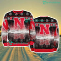 Nebraska Cornhuskers NCAA Pine Christmas Ugly Sweater New Style Best Gift For Fans