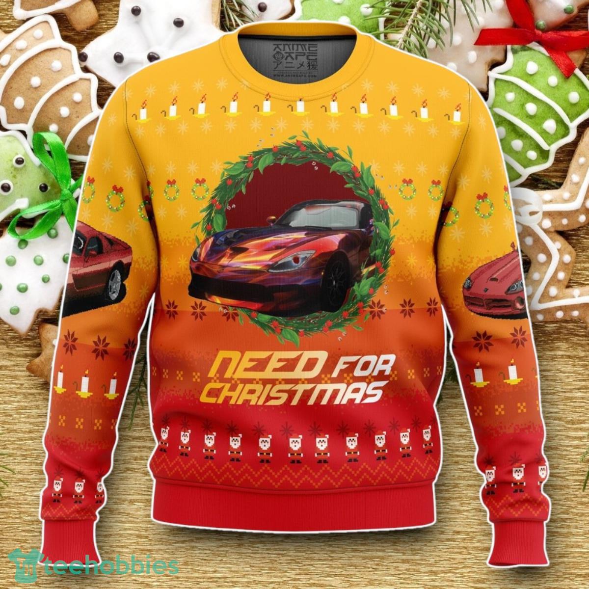Need For Christmas Need For Speed Ugly Christmas Sweater Luxurious Gift For Loved Ones