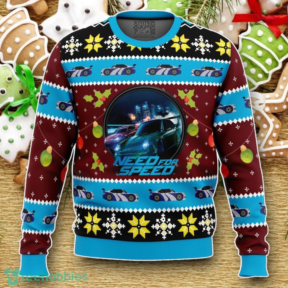 Need For Speed Ugly Christmas Sweater Luxurious Gift For Loved Ones
