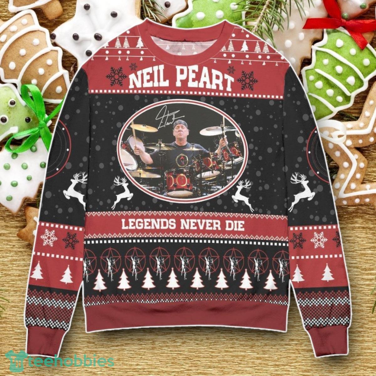 Neil Peart Ugly Christmas Sweater Luxurious Gift For Loved Ones