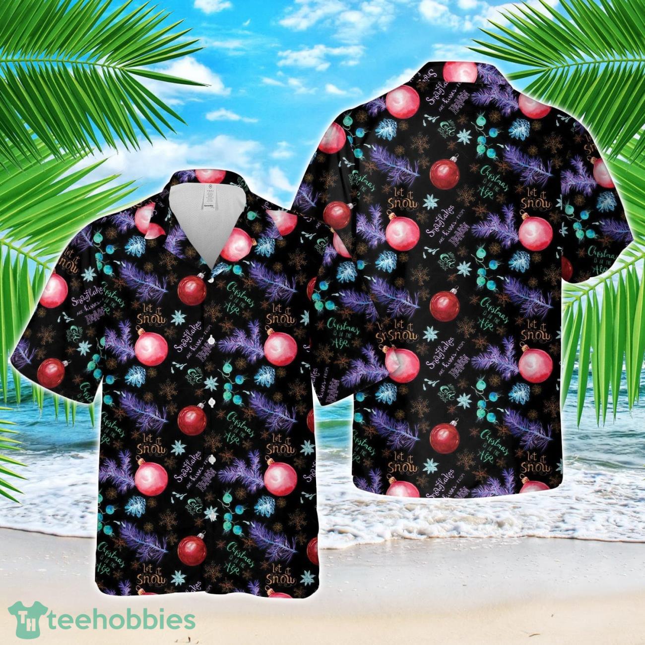 Neon Christmas Hawaiian Shirt