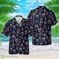Neon Christmas Xmas Hawaiian Shirt