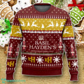 NEW Basil Hayden’s Christmas Ugly Christmas Sweater Luxurious Gift For Loved Ones