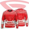 New Logo Belarus Tractor Celebration Ugly Christmas 3D Sweater For Men Women