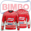 New Logo Bimbo Bakeries Usa Festoon Ugly Christmas Sweater Gift Holidays