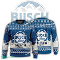 New Logo Busch Latte Beer Holly Ugly Xmas 3D Sweater For Men Women