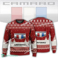 New Logo Chevrolet Camaro Car Racing Outwear Ugly Christmas 3D Sweater Gift For Adult