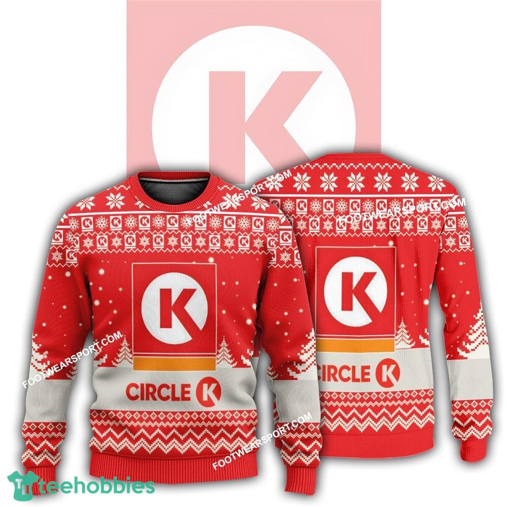 New Logo Circle K Winterize Ugly Christmas Sweater For Men Women