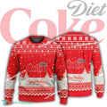 New Logo Diet Coke Mistletoe Ugly Xmas 3D Sweater Gift For Adult