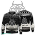 New Logo Disturbed Band Jingle Ugly Christmas Sweater For Men Women