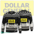 New Logo Dollar General Advent Ugly Christmas Sweater Gift For Adult