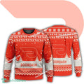 New Logo DoorDash Angel Ugly Christmas Sweater Gift For Adult