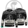 New Logo Ford Shelby Car Racing Blanket Ugly Xmas Sweater Gift For Adult