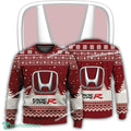 New Logo Honda Civic Type R Car Racing Shepherds Ugly Xmas Sweater AOP For Men Women