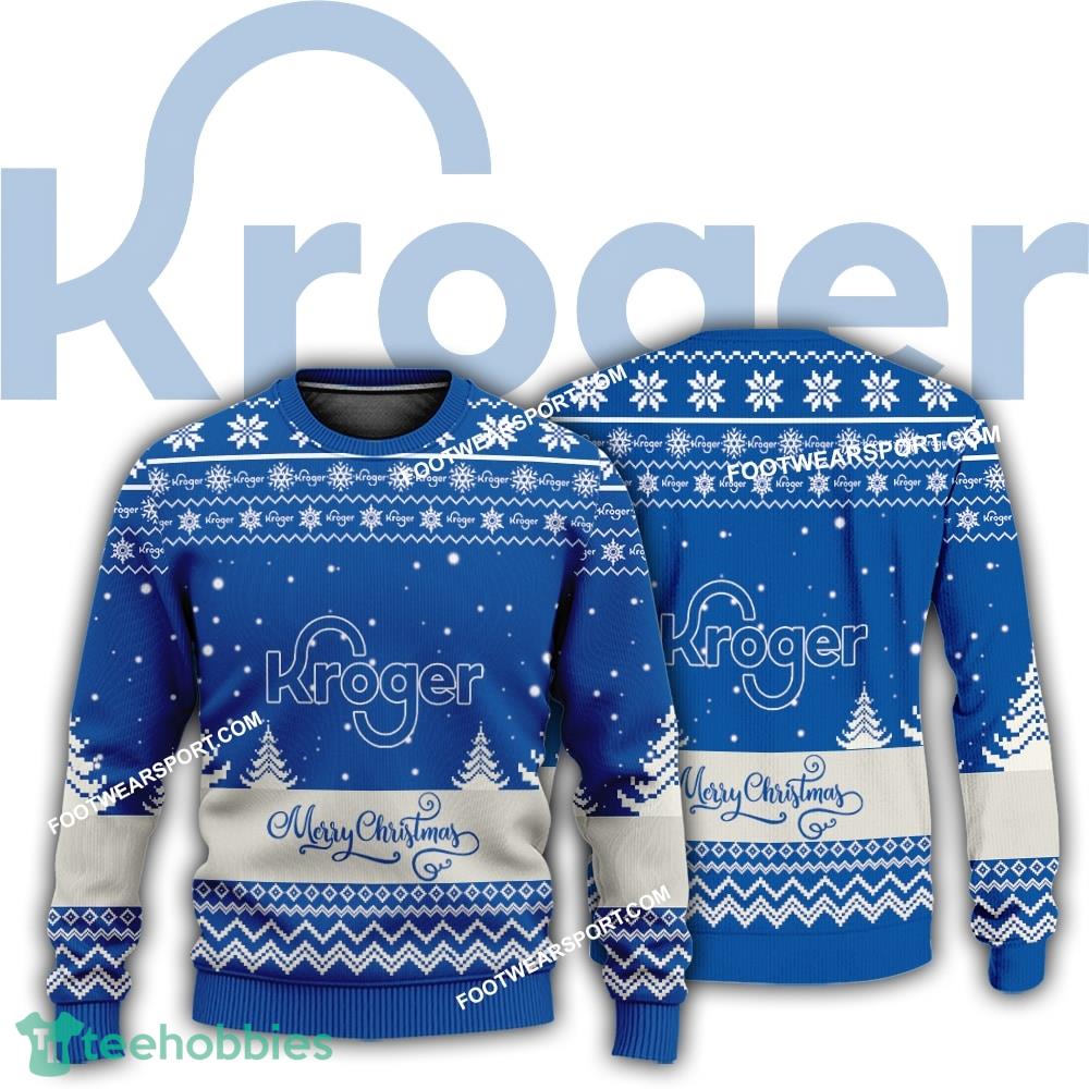 New Logo Kroger Cookie Ugly Christmas Sweater For Men Women