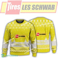 New Logo Les Schwab Tire Trendy Ugly Christmas Sweater AOP For Men Women