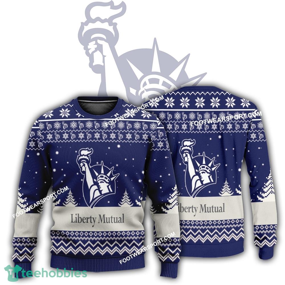 New Logo Liberty Mutual Insurance Season Ugly Christmas Sweater Gift For Adult