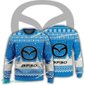 New Logo Mazda Bt50 Car Racing Pullover Ugly Christmas Sweater AOP Gift Holidays