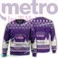 New Logo Metro By T Mobile Weave Knitted Christmas Sweater Gift For Adult