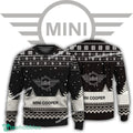 New Logo Mini Cooper Car Racing Comfort Ugly Christmas Sweater Gift Holidays