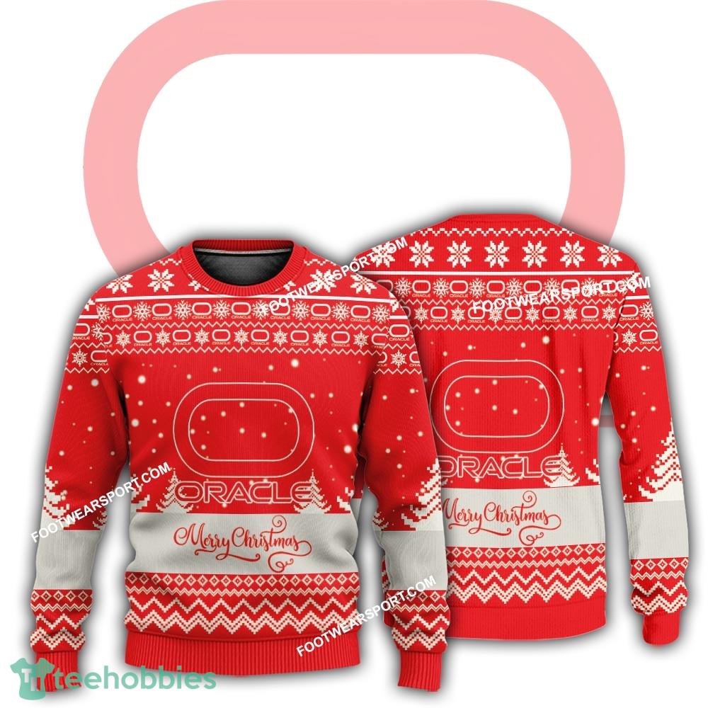 New Logo Oracle Gather Ugly Christmas Sweater AOP For Men Women