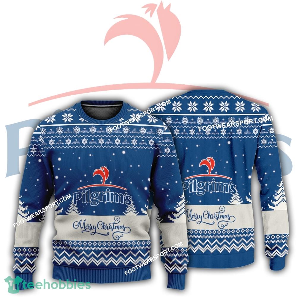 New Logo Pilgrim’s Knitter Ugly Christmas Sweater Gift Holidays