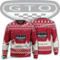 New Logo Pontiac GTO Car Racing Needle Ugly Christmas Sweater For Men Women