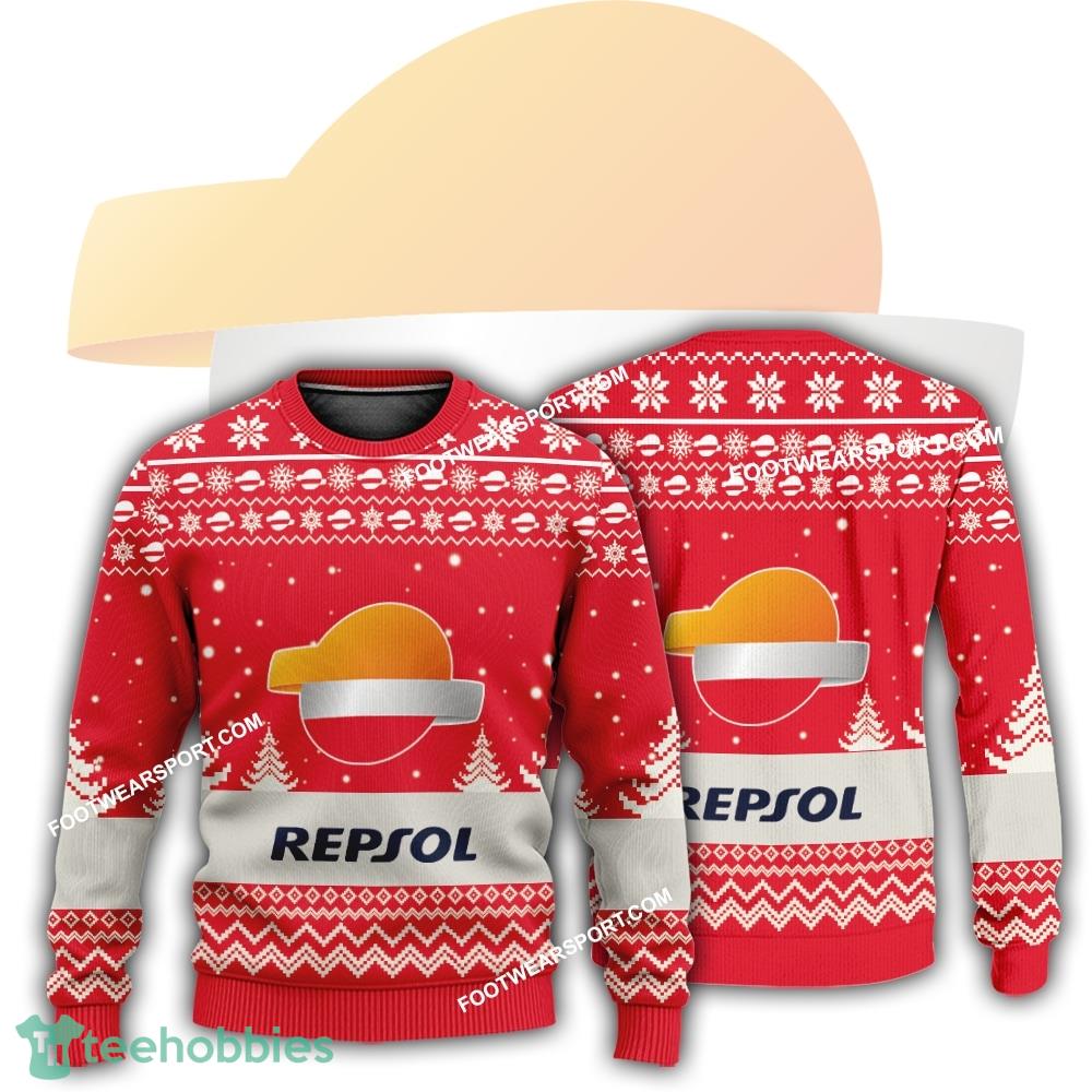 New Logo Repsol Stocking Ugly Christmas 3D Sweater For Men Women