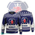 New Logo Scania Truck Bauble Ugly Xmas Sweater For Men Women