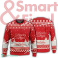 New Logo Smart & Final Poinsettia Ugly Christmas Sweater AOP For Men Women