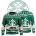 New Logo Starbucks Blizzard Ugly Christmas Sweater Gift For Adult