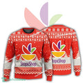 New Logo Stop & Shop Freezing Knitted Christmas 3D Sweater For Men Women