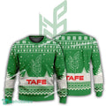 New Logo Tafe Tractor Snowsuit Ugly Xmas Sweater For Men Women