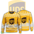 New Logo Ups Toboggan Ugly Christmas Sweater AOP Gift For Adult