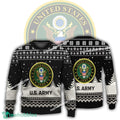 New Logo US Army Bear Ugly Christmas 3D Sweater For Men Women