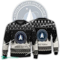 New Logo US Space Force Angelic Ugly Christmas Sweater AOP Gift Holidays
