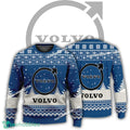 New Logo Volvo Car Racing Myrrh Ugly Christmas Sweater AOP For Men Women