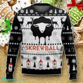 NEW Skrewball Christmas Ugly Sweater Luxurious Gift For Loved Ones