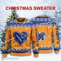 New Style Heart Football Memphis Tigers Christmas 3D Sweater Gift For Adult
