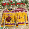New Style Helmet Louisiana Monroe Warhawks Christmas Sweater AOP For Men Women