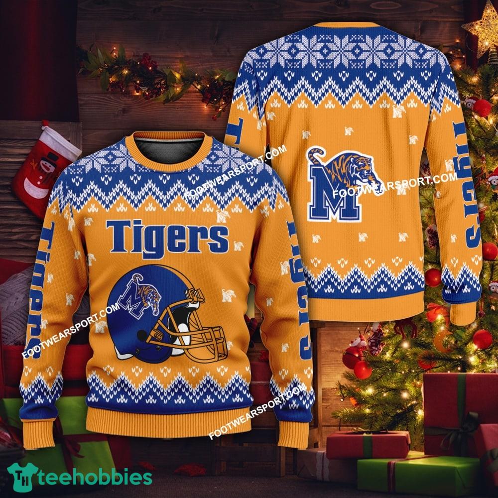 New Style Helmet Memphis Tigers Christmas Sweater Gift Holidays