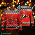 New Style Muppets Play Drums Georgia Bulldogs Christmas Sweater AOP Gift Holidays