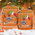 New York Mets Mlb Grinch Hand Ugly Christmas Sweater 3D