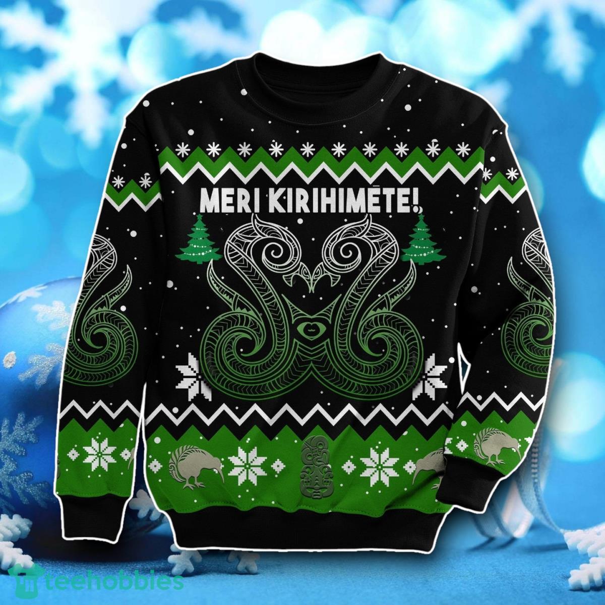New Zealand Ugly Christmas Sweater Unique Gift For Men Women