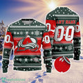 NHL Colorado Avalanche Personalized Name And Number 3D Sweater For Christmas Holiday Personalized Gift