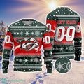 NHL Nashville Predators Personalized Name And Number 3D Sweater For Christmas Holiday Personalized Gift