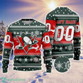 NHL Pittsburgh Penguins Personalized Name And Number 3D Sweater For Christmas Holiday Personalized Gift